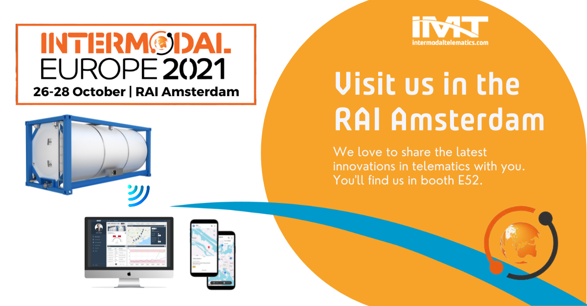 IMT present at Intermodal Europe 2021 in Amsterdam RAI IMT